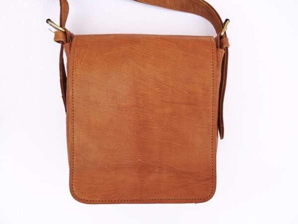 Leathers Genuine Crossbody Purse Bag With Multi purpose Zip Pockets - Image 3
