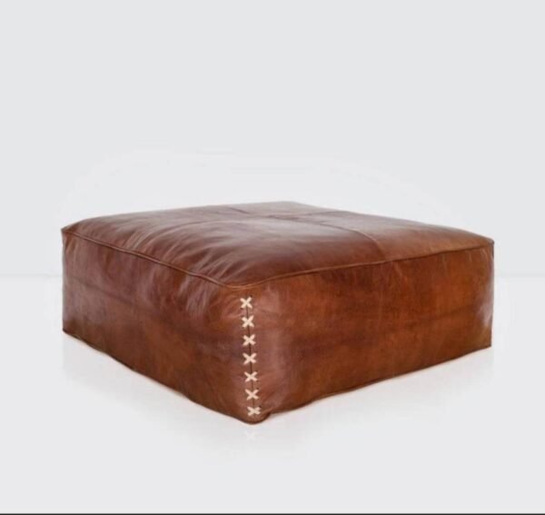 square poufs