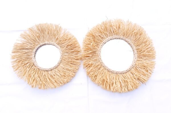 Rattan Mirror
