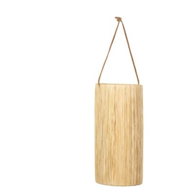 Lampe suspendue marocaine en raphia – Abat-jour de lampe d&rsquo;éclairage antique fait main