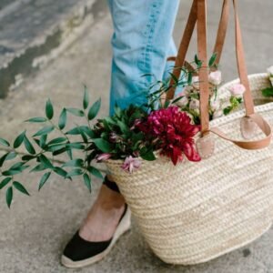 Panier en paille...
