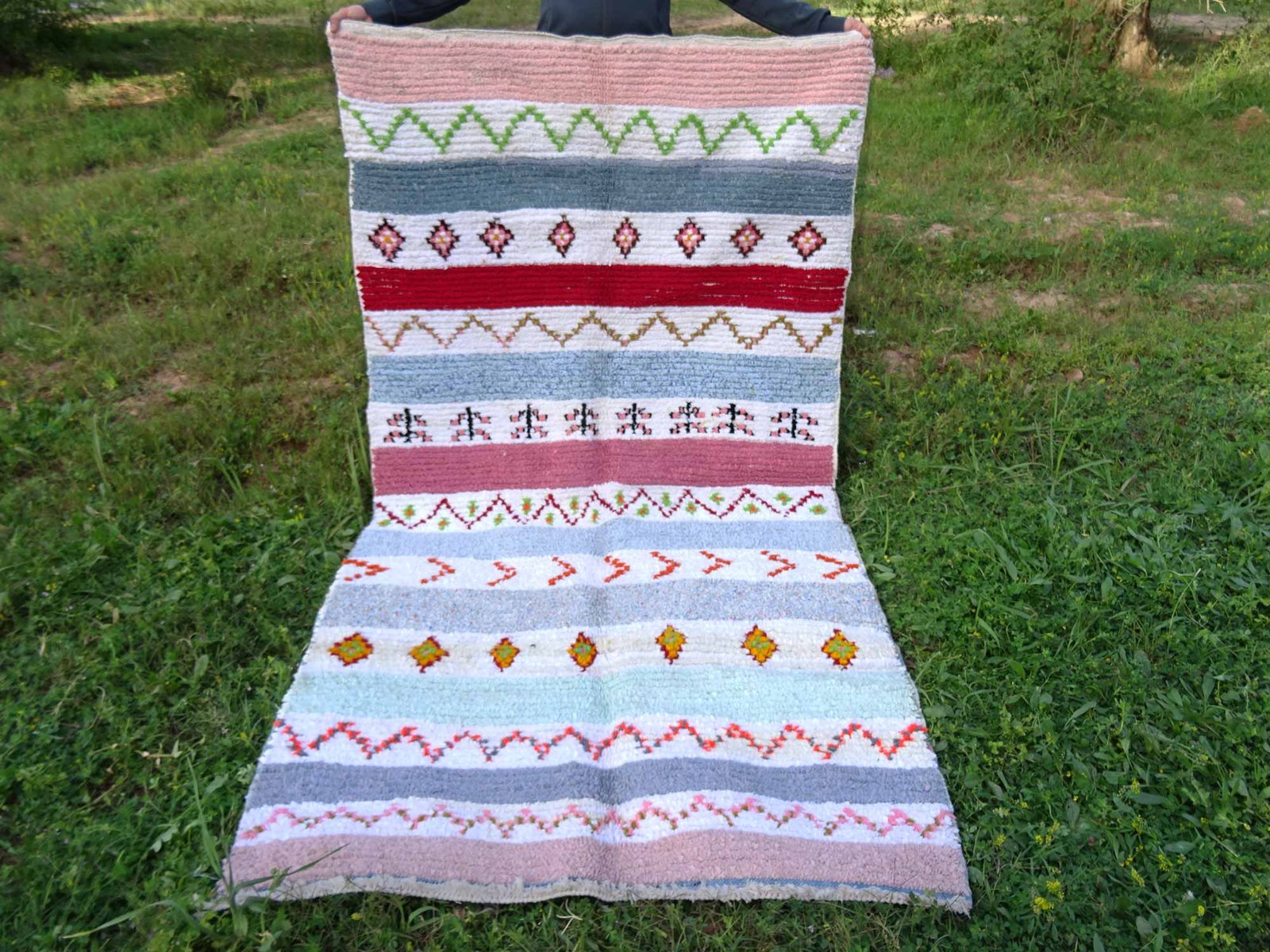 Tapis Boucherouite coloré Azilal