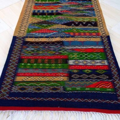 Picasso Moroccan Taznakht Handmade Wool Rug