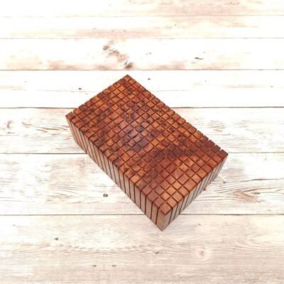 Secret Wooden Box With Hidden Compartment ( Thuya Wood )